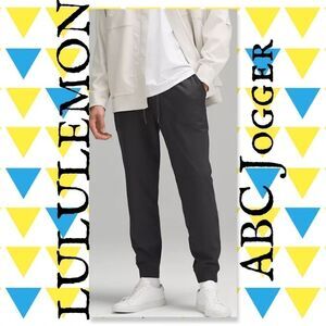 NWT Lululemon ABC JOGGER IN OBSIDIAN